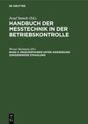 Buchcover Handbuch der Messtechnik in der Betriebskontrolle / Messverfahren unter Anwendung ionisierender Strahlung
