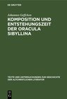 Buchcover Komposition und Entstehungszeit der Oracula Sibyllina