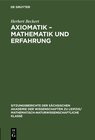 Buchcover Axiomatik – Mathematik und Erfahrung