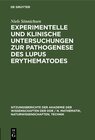 Buchcover Experimentelle und klinische Untersuchungen zur Pathogenese des Lupus erythematodes