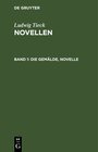 Buchcover Ludwig Tieck: Novellen / Die Gemälde, Novelle