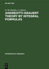 Buchcover Andreotti-Grauert Theory by Integral Formulas