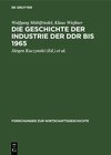 Buchcover Die Geschichte der Industrie der DDR bis 1965