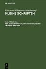 Buchcover Hellenistische, spätgriechische und lateinische Poesie