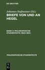 Buchcover Briefe von und an Hegel / 1823–1831