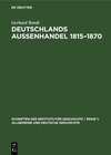 Buchcover Deutschlands Aussenhandel 1815–1870