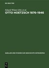Buchcover Otto Hoetzsch 1876–1946