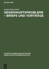 Buchcover Gegenwartsprobleme - Briefe und Vorträge