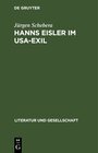 Buchcover Hanns Eisler im USA-Exil