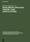 Buchcover Nonlinear Analysis Theory and Applications