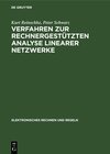 Buchcover Verfahren zur rechnergestützten Analyse linearer Netzwerke