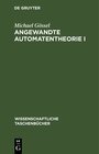 Buchcover Angewandte Automatentheorie I