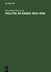 Buchcover Politik im Krieg 1914–1918