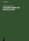 Buchcover Studien über die Revolution