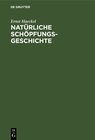 Buchcover Natürliche Schöpfungs-Geschichte