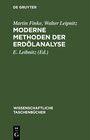 Buchcover Moderne Methoden der Erdölanalyse