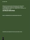 Buchcover Iatrus-Krivina / Ergebnisse der Ausgrabungen 1966–1973