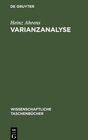 Buchcover Varianzanalyse