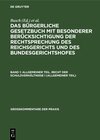 Buchcover Das Bürgerliche Gesetzbuch mit besonderer Berücksichtigung der Rechtsprechung... / Allgemeiner Teil. Recht der Schuldver