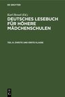 Buchcover Zweite und erste Klasse
