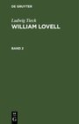 Buchcover Ludwig Tieck: William Lovell / Ludwig Tieck: William Lovell. Band 2