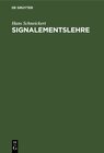 Buchcover Signalementslehre