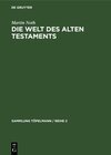Buchcover Die Welt des Alten Testaments