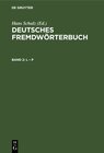 Buchcover Deutsches Fremdwörterbuch / L – P