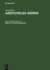 Buchcover Aristoteles: Aristoteles Werke / Physikvorlesung