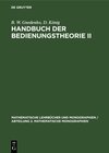 Buchcover Handbuch der Bedienungstheorie II