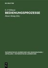 Buchcover Bedienungsprozesse