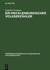 Buchcover Ein Mecklenburgischer Volkserzähler