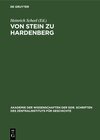 Buchcover Von Stein zu Hardenberg