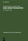 Buchcover ESR-Spektroskopie