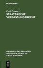 Buchcover Staatsrecht. Verfassungsrecht