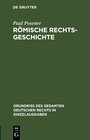 Buchcover Römische Rechtsgeschichte