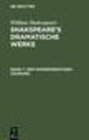 Buchcover William Shakespeare: Shakspeare’s dramatische Werke / Der Widerspenstigen Zähmung