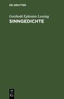 Buchcover Sinngedichte