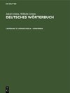 Buchcover Jakob Grimm; Wilhelm Grimm: Deutsches Wörterbuch. Deutsches Wörterbuch,... / Verwechseln – Verwirren