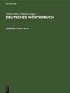 Buchcover Jakob Grimm; Wilhelm Grimm: Deutsches Wörterbuch. Deutsches Wörterbuch,... / Wilb – Wille