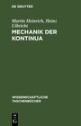 Buchcover Mechanik der Kontinua