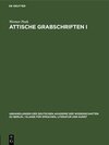 Buchcover Attische Grabschriften I