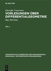 Buchcover Gheorghe Vranceanu: Vorlesungen über Differentialgeometrie / Gheorghe Vranceanu: Vorlesungen über Differentialgeometrie.