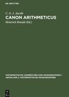 Buchcover Canon Arithmeticus