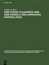 Buchcover Der Codex Fuldensis und der Codex E des Ammianus Marcellinus