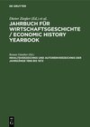 Buchcover Jahrbuch für Wirtschaftsgeschichte / Economic History Yearbook / Inhaltsverzeichnis und Autorenverzeichnis der Jahrgänge