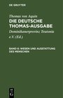 Buchcover Thomas von Aquin: Die deutsche Thomas-Ausgabe / Wesen und Ausstattung des Menschen