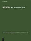Buchcover Hethitische Totenrituale