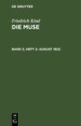 Buchcover Friedrich Kind: Die Muse / August 1822