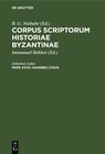 Buchcover Corpus scriptorum historiae Byzantinae / Ioannes Lydus